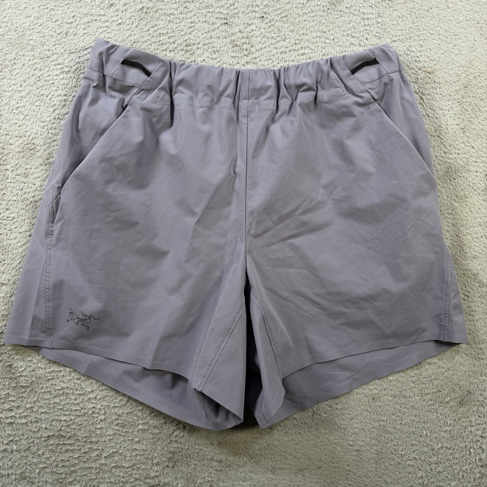 Arcteryx Teplo Shorts Womens 6 Purple Adjustable Performance Outdoor Hiking
